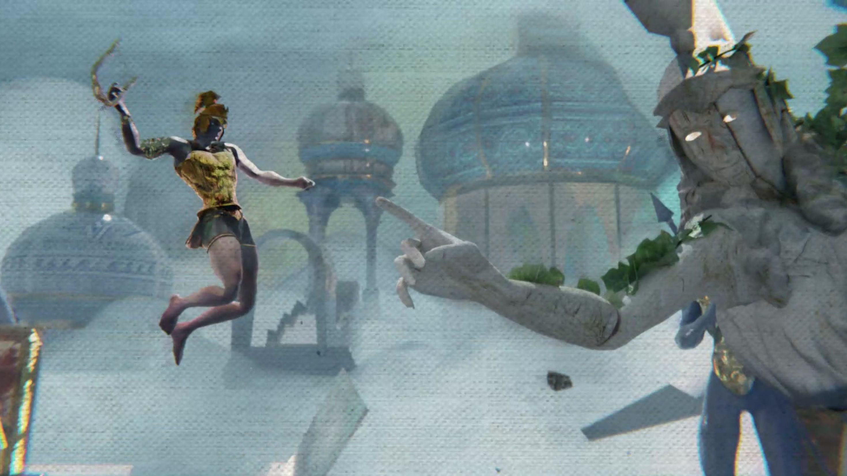 The Touch of Adam and Athena